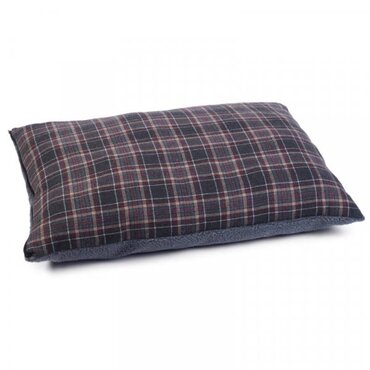 Plaid Pillow Mattress Medium - image 1