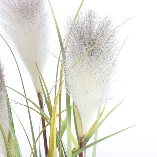 Plume Grass Foxtail White Artificial Plant - image 2