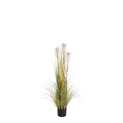 Plume Grass Foxtail White Artificial Plant - image 1