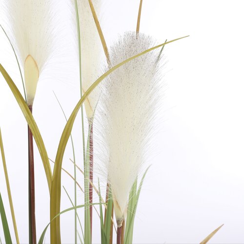 Plume Grass Foxtail White Artificial Plant - image 2