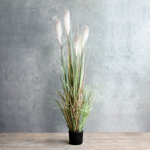 Plume Grass Foxtail White Artificial Plant - image 8