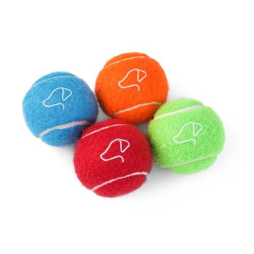 Pooch 5cm Mini Tennis Balls 4 Pack - image 1