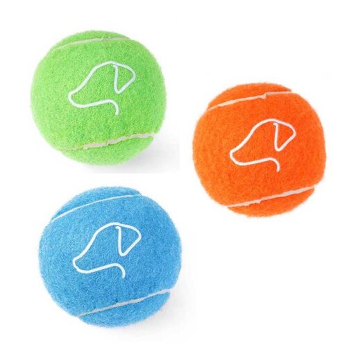 Pooch 6.5cm Tennis Balls  3 Pack