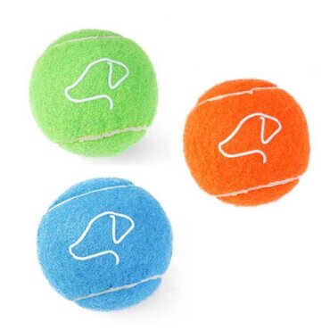 Pooch 6.5cm Tennis Balls  3 Pack