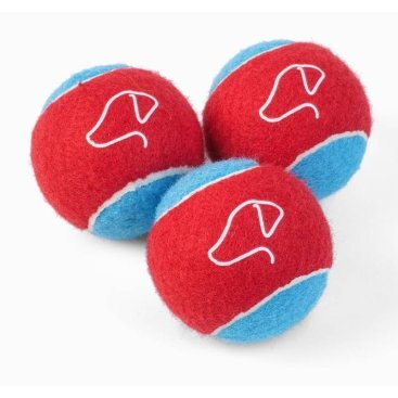 Power Pooch 5cm Mini Tennis Balls 3 Pack