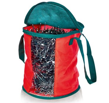 Premier Christmas Lights Storage Bag Red 30cm