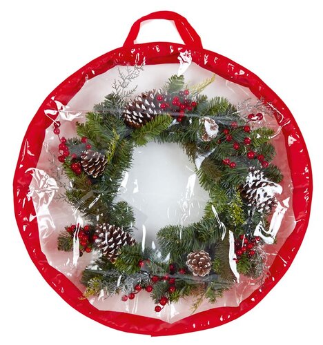 Premier Wreath Storage Bag with Clear Window  65cm Dia