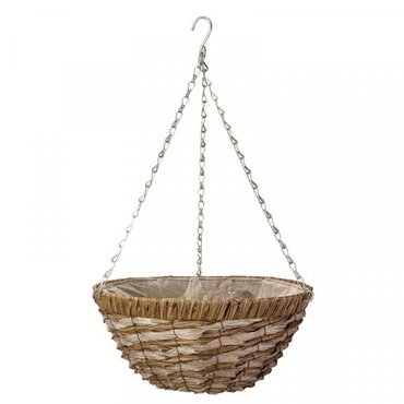 Raffina Faux Rattan Basket 14" - image 1