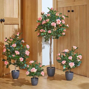 Faux Regent's Rose Perfect Pink 80cm - image 2