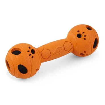 Rubber Squeaky Ball Dumbbell - image 2