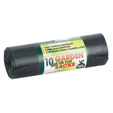 Sacks Garden 80L x 10 Tie Top - image 1