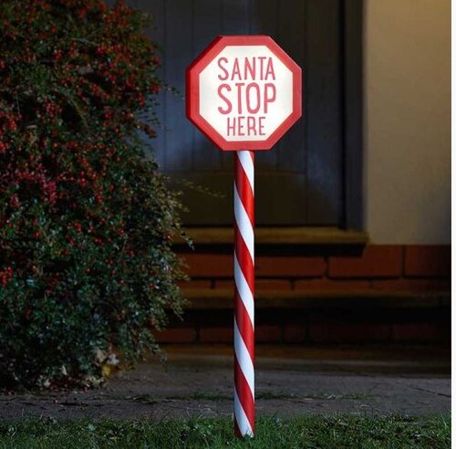 Santa Stop Here! Small - image 1