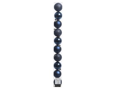 Shatterproof Ball x 10 Night Blue 6cm - image 1