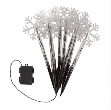 SnowDécor Stakes  Set of 8 - Warm White - image 2