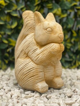 Squirrel Rustic Lge Sandstone - image 1