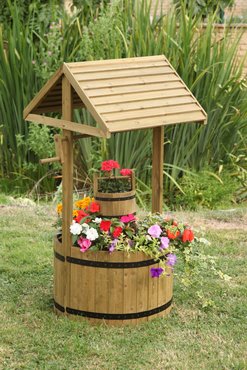 Woodland Wishing Well Planter - image 1