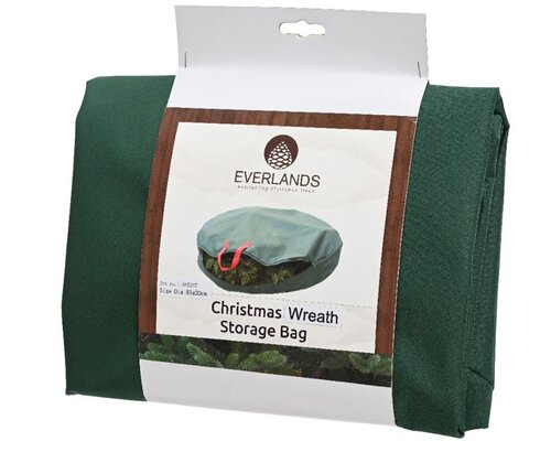 Wreath Storage bag Green for up to 80cm - image 1