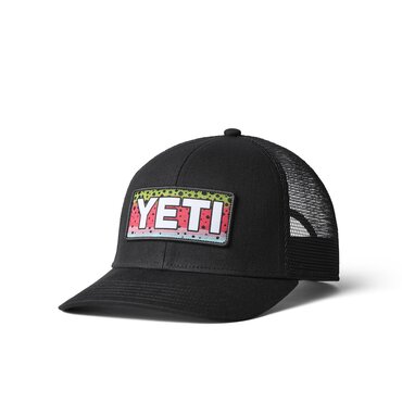 YETI Black Rainbow Trout Trucker Hat - image 2