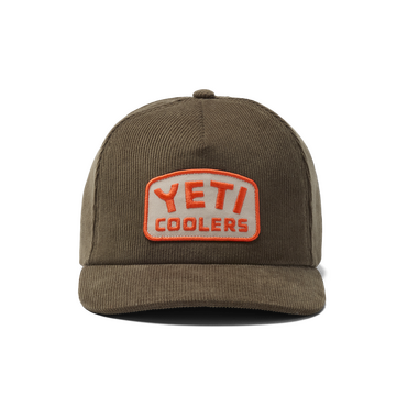 YETI Brown Couduroy Snapback