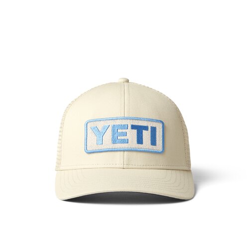 YETI Cream Badge Trucker Hat - image 1