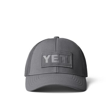 YETI Gray Patch Trucker Hat - image 1
