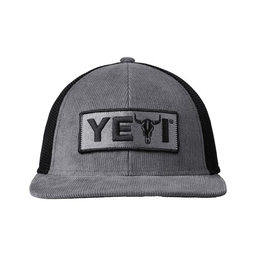 YETI Gray Steer Flat Brim Hat