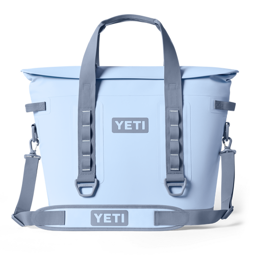 YETI Hopper M30 Soft Cooler Big Sky Blue