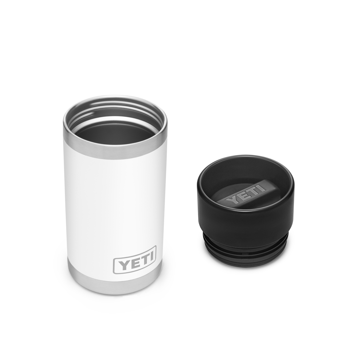 Yeti Rambler 12oz Bottle Hot Shot (White) - Stewarts Garden Centre