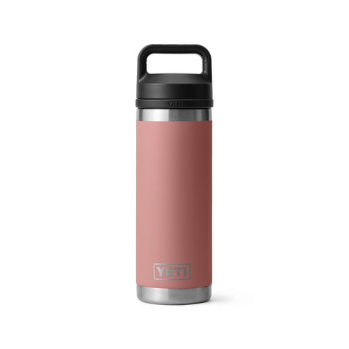 YETI Rambler 18oz Chug Bottle Sandstone Pink