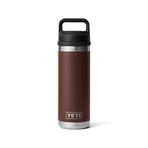 YETI Rambler 18oz Chug Bottle Wetlands Brown