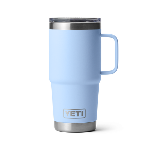 YETI Rambler 20oz Travel Mug Big Sky Blue