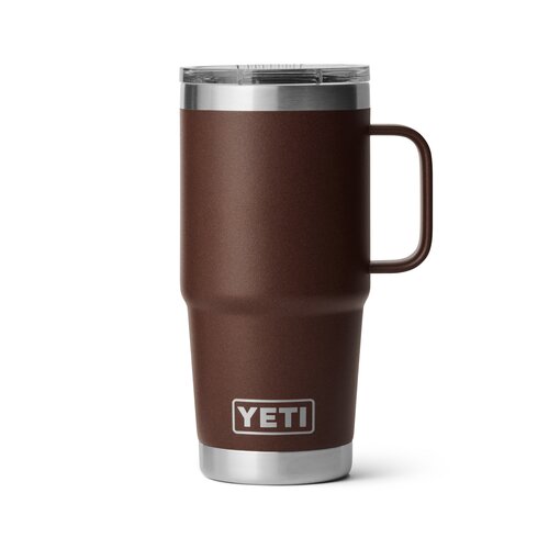 YETI Rambler 20oz Travel Mug Wetlands Brown