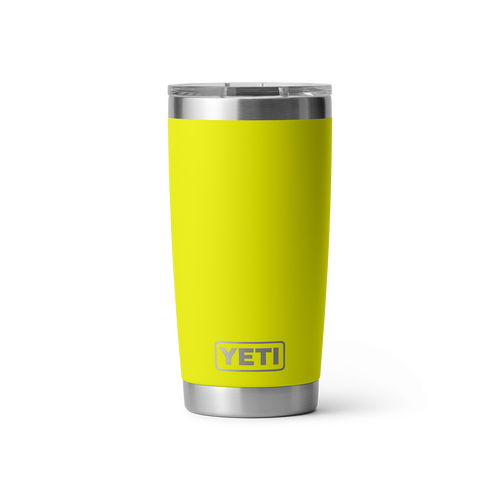 YETI Rambler 20oz Tumbler Firefly Yellow