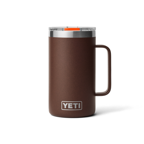 YETI Rambler 24oz Mug Wetlands Brown