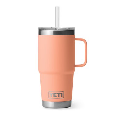 YETI Rambler 25oz Straw Mug Lowcountry Peach - image 1