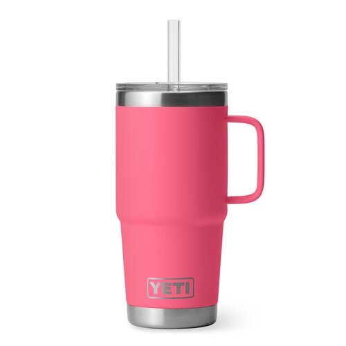 YETI Rambler 25oz Straw Mug Tropical Pink - image 1