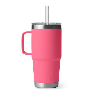 YETI Rambler 25oz Straw Mug Tropical Pink - image 2