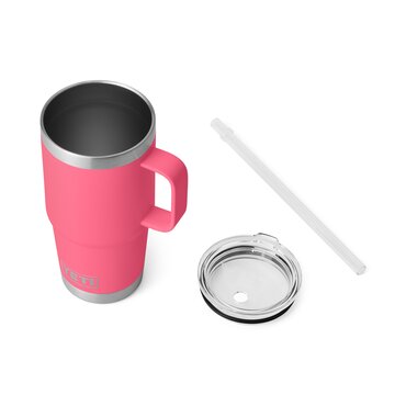 YETI Rambler 25oz Straw Mug Tropical Pink - image 3