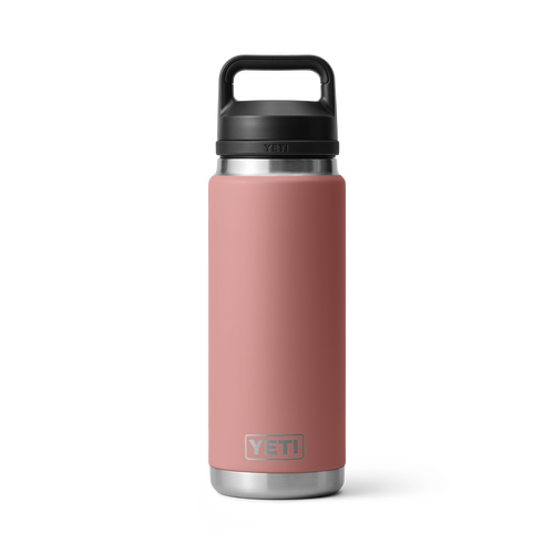 YETI Rambler 26oz Bottle Chug Sandstone Pink