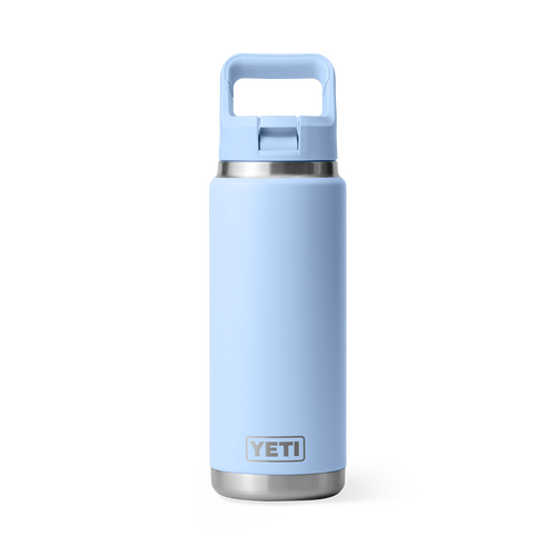 YETI Rambler 26oz Colour Straw Bottle Big Sky Blue