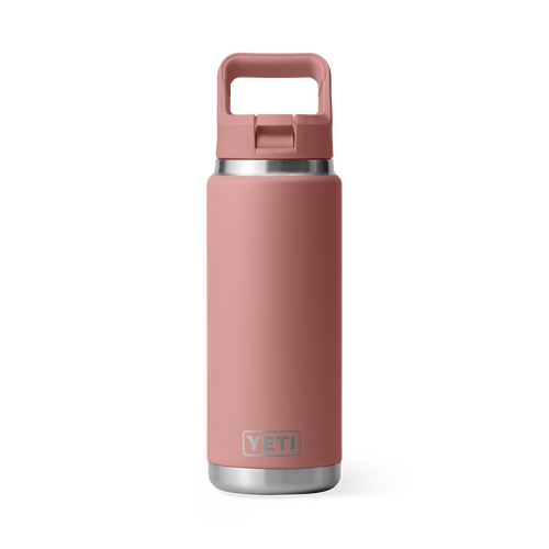 YETI Rambler 26oz colour Straw Bottle Sandstone Pink