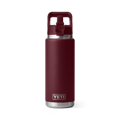 YETI Rambler 26oz Colour Straw Bottle Wild Vine Red