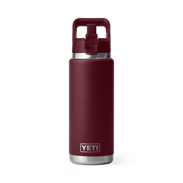 YETI Rambler 26oz Colour Straw Bottle Wild Vine Red