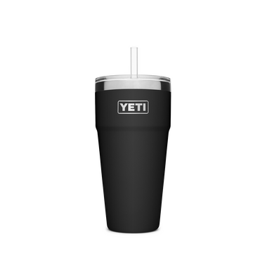 YETI Rambler 26oz Straw Cup Black