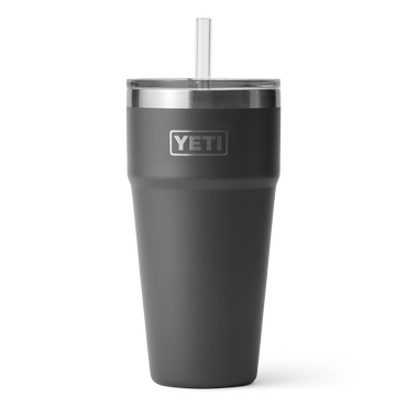 YETI Rambler 26oz Straw Cup Charcoal