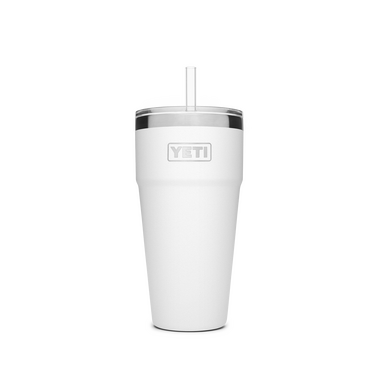 YETI Rambler 26oz Straw Cup White