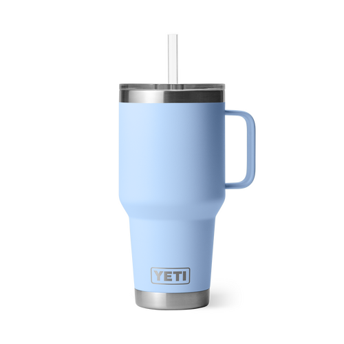 YETI Rambler 35oz Straw Mug Big Sky Blue