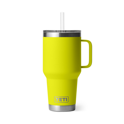 YETI Rambler 35oz Straw Mug Firefly Yellow