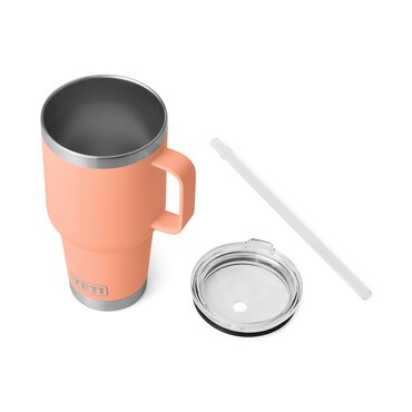 YETI Rambler 35oz Straw Mug Lowcountry Peach - image 2