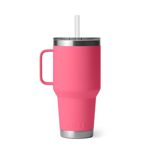 YETI Rambler 35oz Straw Mug Tropical Pink - image 2